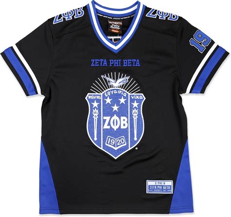 Big Boy Zeta Phi Beta Divine 9 Rhinestud S13 Ladies Football Jersey