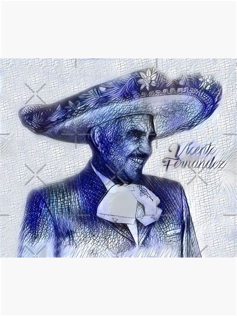 Vicente Fernandez Sticker For Sale By Younes212 Redbubble