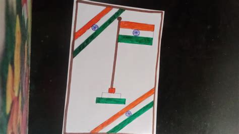 How To Draw A Beautiful India Flag Drawing Tutorial Best India