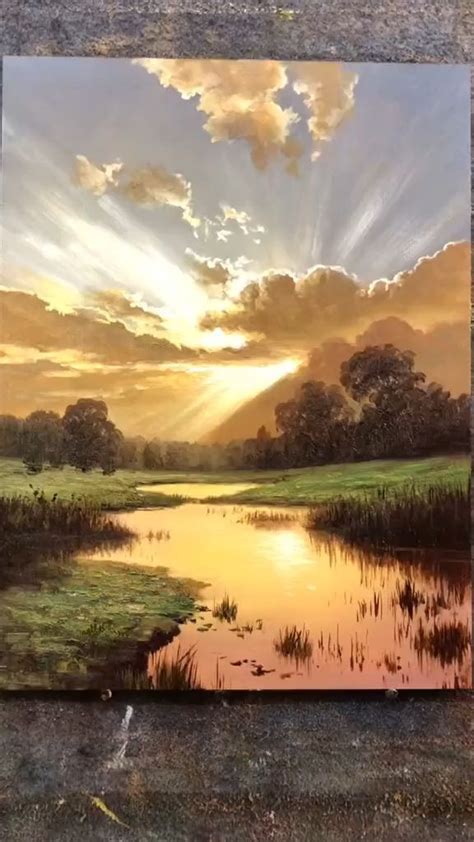 Share The Natural Landscape Oil Painting Beauty Of Oil Painting Artofit