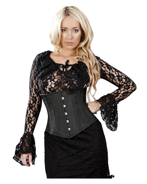 Gothic Mieder Sophisticated Unterbrustkorsett Karneval Universe