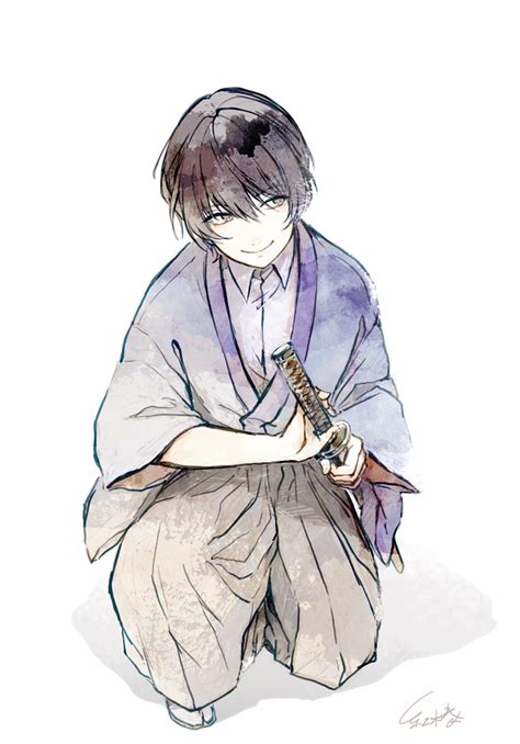 Seta Soujirou Rurouni Kenshin Drawn By Akagi Shun Danbooru