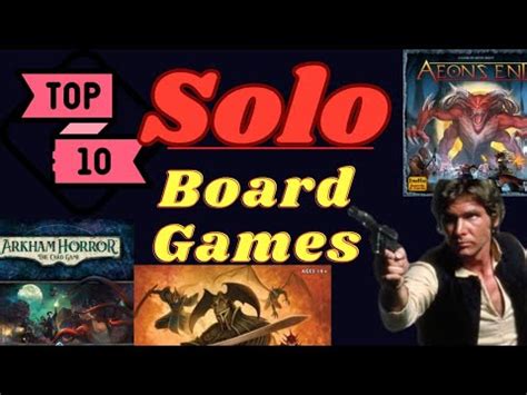 Top 10 Solo Board Games YouTube