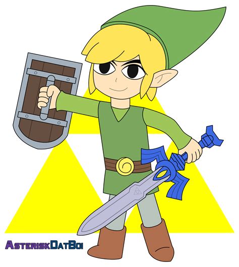 Toon Link By Asteriskdatboi On Deviantart