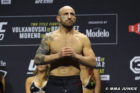 Alexander Volkanovski Ufc 290 Ceremonial Weigh Ins 4 Mma Junkie