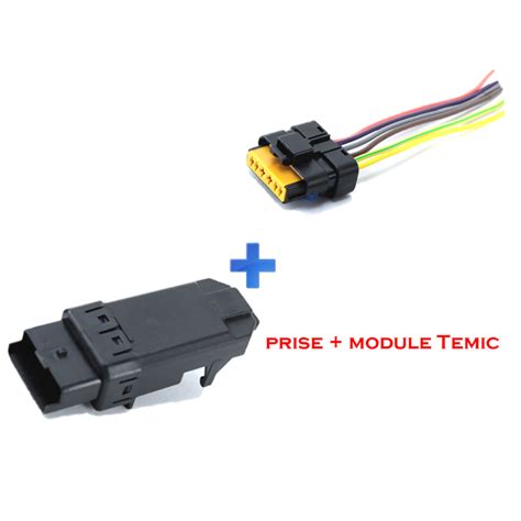 module temic avec faisceau câble prise de lève vitre électrique