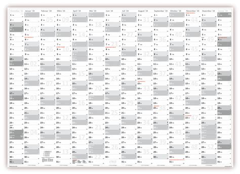 Wandkalender Im Grossem Din A Quer Format Wandkalender Shop