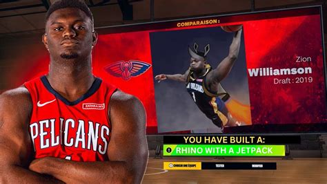 Best Zion Williamson Build On Nba K Youtube