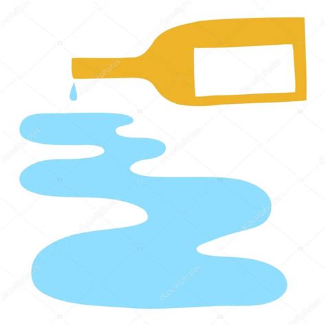 Water Spill Clip Art