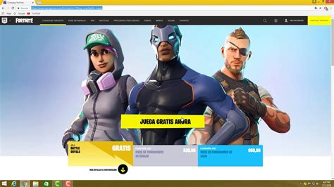 Como Descargar Fortnite Battle Royale Para Pc Gratis 2018 Youtube