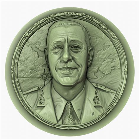 3D file Argentina: Juan Domingo Peron medallion pendant 🇦🇷 ・3D