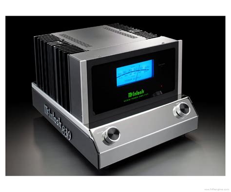 McIntosh MC830 Mono Power Amplifier Manual HiFi Engine