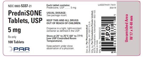 Prednisone Tablets Fda Prescribing Information Side Effects And Uses