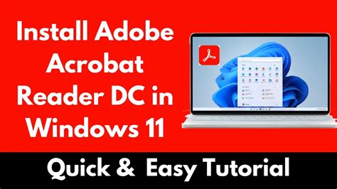 How To Install Adobe Acrobat Reader DC In Windows 11 YouTube