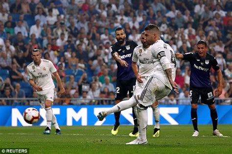 Real Madrid 4 1 Leganes Karim Benzema Bags A Brace After Gareth Bale S