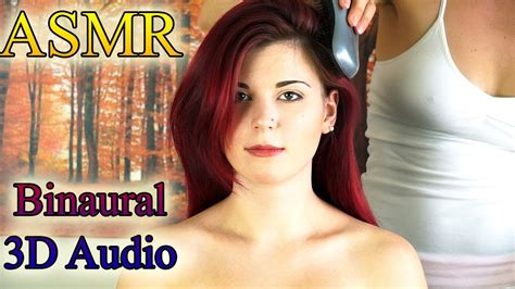 Binaural Asmr Hair Brushing And Scalp Massage Relaxation Tips Soft