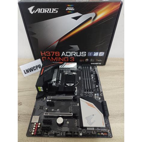 เมนบอร์ด 1151 V2 Gigabyte H370 Aorus Gaming 3 มือสอง Shopee Thailand