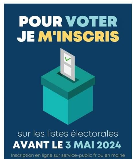 Inscriptions Sur Les Listes Lectorales Avant Le Mai La