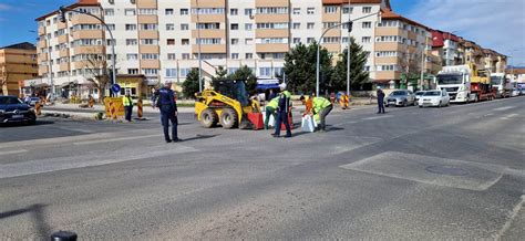 Video Sens Giratoriu Temporar N Una Dintre Cele Mai Aglomerate