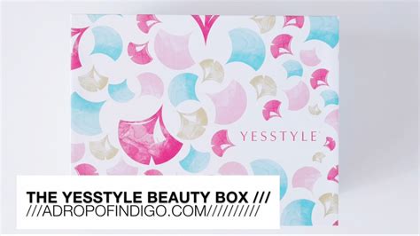 The Yesstyle Beauty Box YouTube