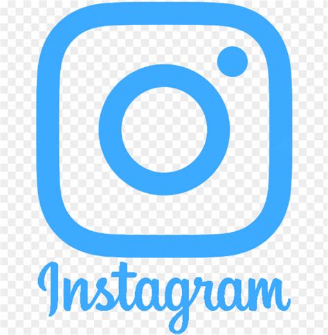 Instagram Logo Blue Background - Parketis