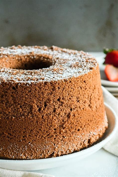 Cotton Soft Chocolate Chiffon Cake {updated Recipe }