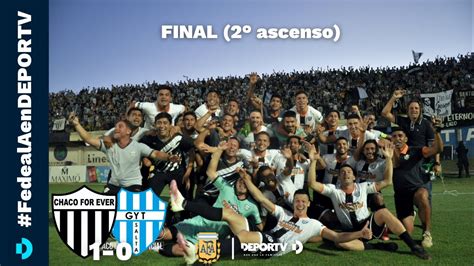 CHACO FOR EVER 1 0 GIMNASIA Y TIRO SALTA RESUMEN Y GOLES 2