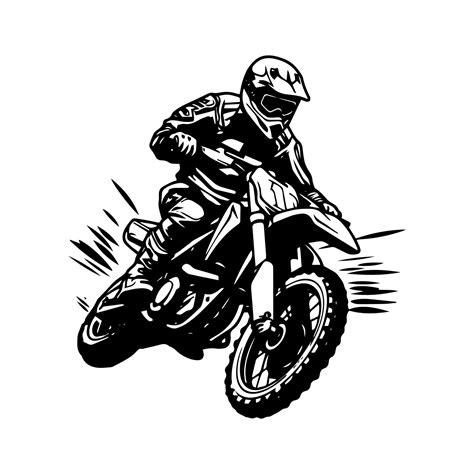 motocross logo design illustration 25281048 Vector Art at Vecteezy