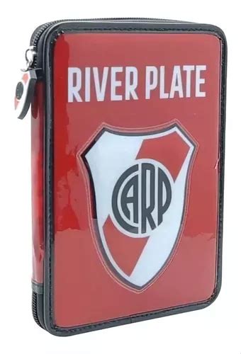 Cartuchera Escolar Piso Cierre River Plate Original