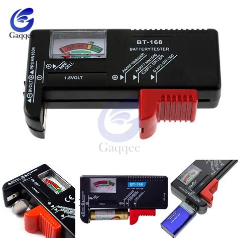 Universal Bt168 Digital Battery Tester Volt Checker For Aa Aaa 9v Button Multiple Size Battery