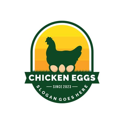 Chicken Eggs Farm Logo Design Vector 26128203 Vector Art At Vecteezy