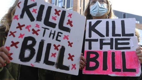 Peaceful Kill The Bill Protests Held Around The Country As More Are Planned Over The Easter