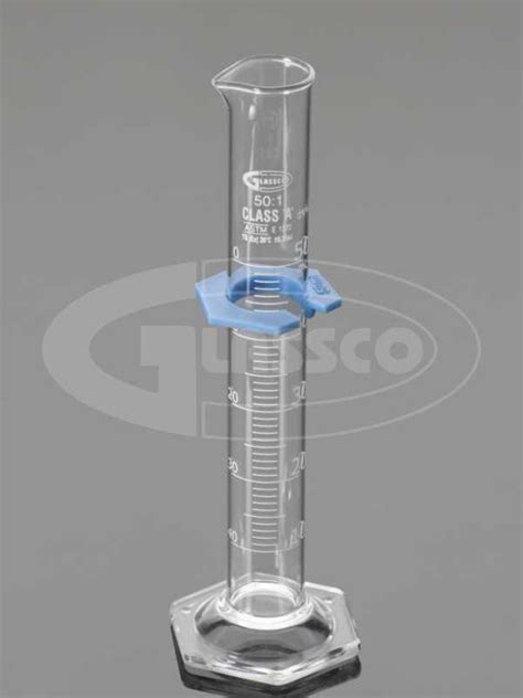 Measuring Cylinder Graduated Hex Base Class B