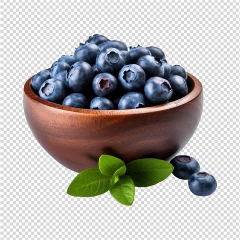 Premium PSD Blueberry Isolated