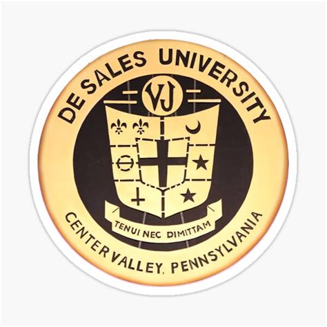 Desales University Crest Sticker For Sale By Fancypingo Redbubble