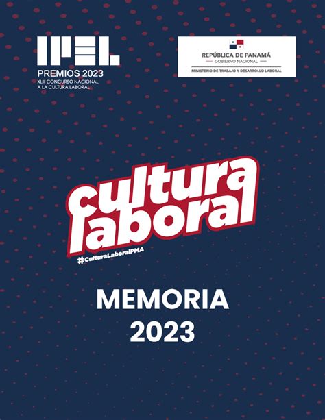 Memoria Premios IPEL 2023 Ministerio De Trabajo Y Desarrollo Laboral