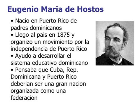 Eugenio Maria De Hostos