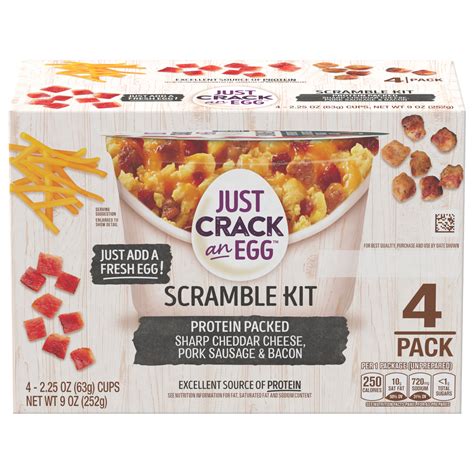 Just Crack An Egg Scramble Kit Protein Packed Main