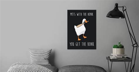 Untitled Goose Game Poster By 3am Displate