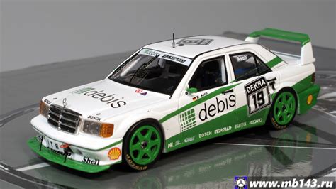 Mercedes Benz 190E 2 5 16 Evo 2 19 DTM 1991 Mb143 Ru