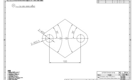 오토캐드 Autocad 및 인벤터 Inventor 연습 도면 예제 자료 공유 네이버 블로그