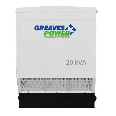 20 Kva Greaves Power Diesel Generator 3 Phase At Rs 400000 In