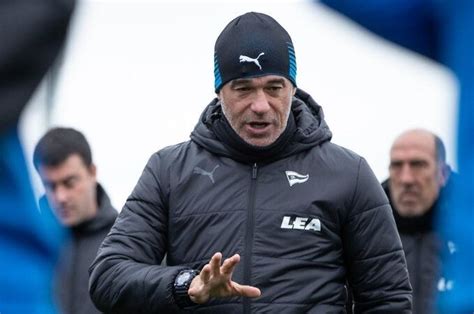 Alavés Luis García No tenemos presión es un partido bonito para