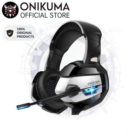 ONIKUMA K1B RGB Professional Gaming Headset Noise Cancellation