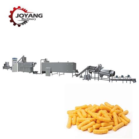 Puff Food Corn Ring Extrusion Making Machine Production Line China