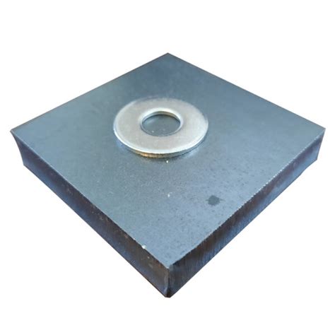 Jewellers Heat Proof Washer Hammering Base Punching Plate 50 Mm X 50 Mm