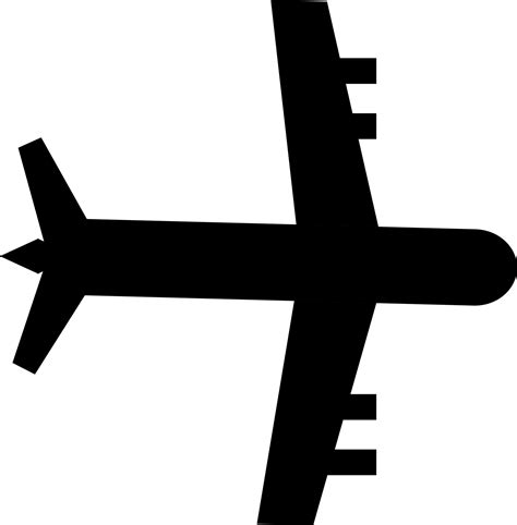 Black airplane icon in flat style. 24293650 Vector Art at Vecteezy