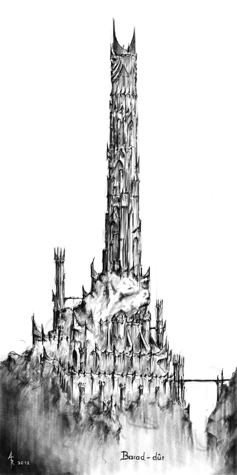 Barad-dur by Alex13A42 on DeviantArt