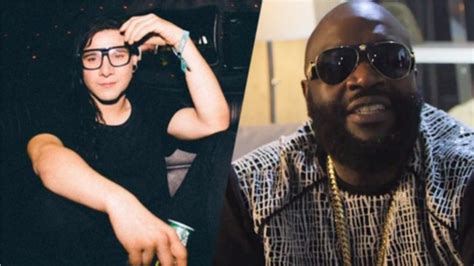 Rick Ross And Skrillex Suicide Squad Up For Purple Lamborghini