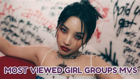 Top Most Viewed K Pop Girl Groups Mvs September Youtube